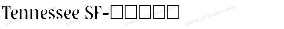 Tennessee SF字体转换